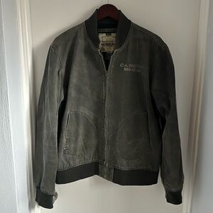 Vintage American Rag cie green canvas jacket. Excellent condition. Smoke free.